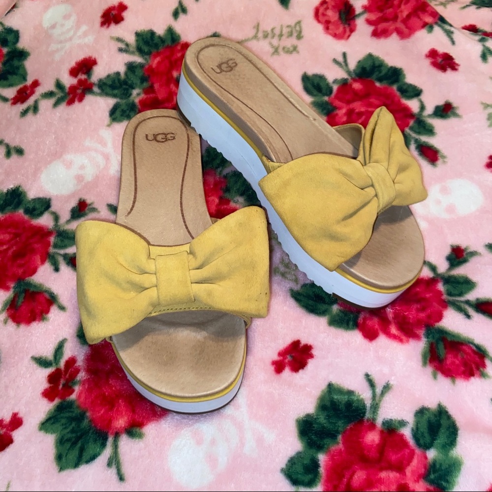 Ugg Joan Platform Bow Sandals - Picture 2 of 16